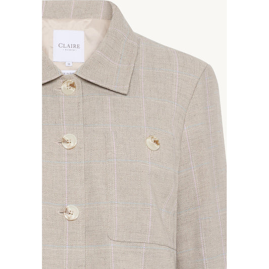CLAIRE CWEaemilie Blazer 14538 Feather Mel.