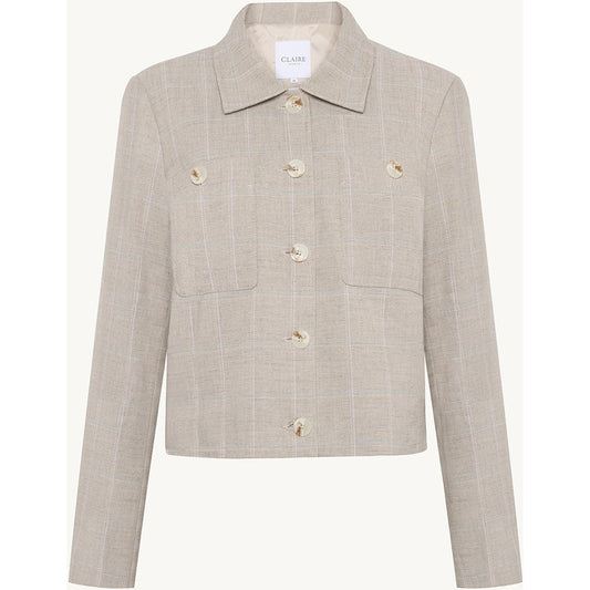 CLAIRE CWEaemilie Blazer 14538 Feather Mel.