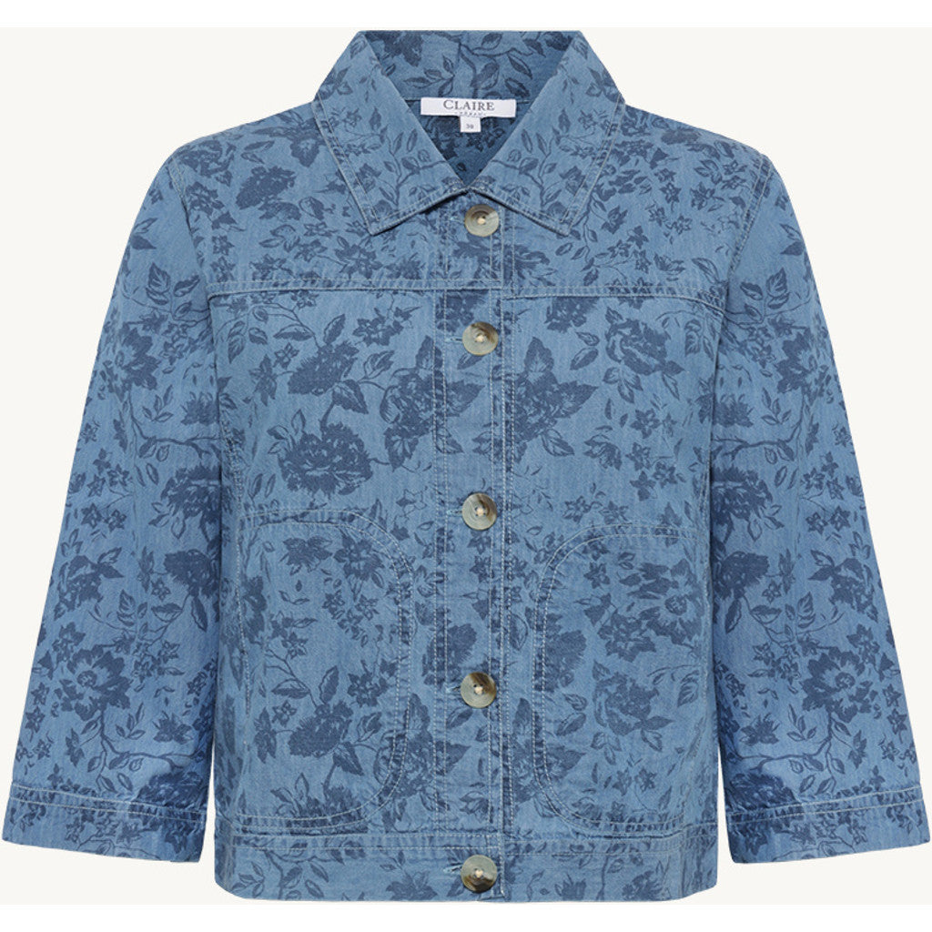 CLAIRE CWEffie Shirts 3014 Medium Blue Denim
