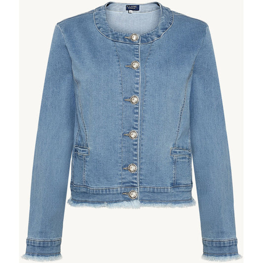 CLAIRE CWElda Jacket 3009 Light Blue Denim