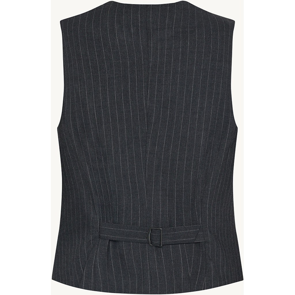 CLAIRE CWEliane Waistcoat 1236 Dark Grey Melange