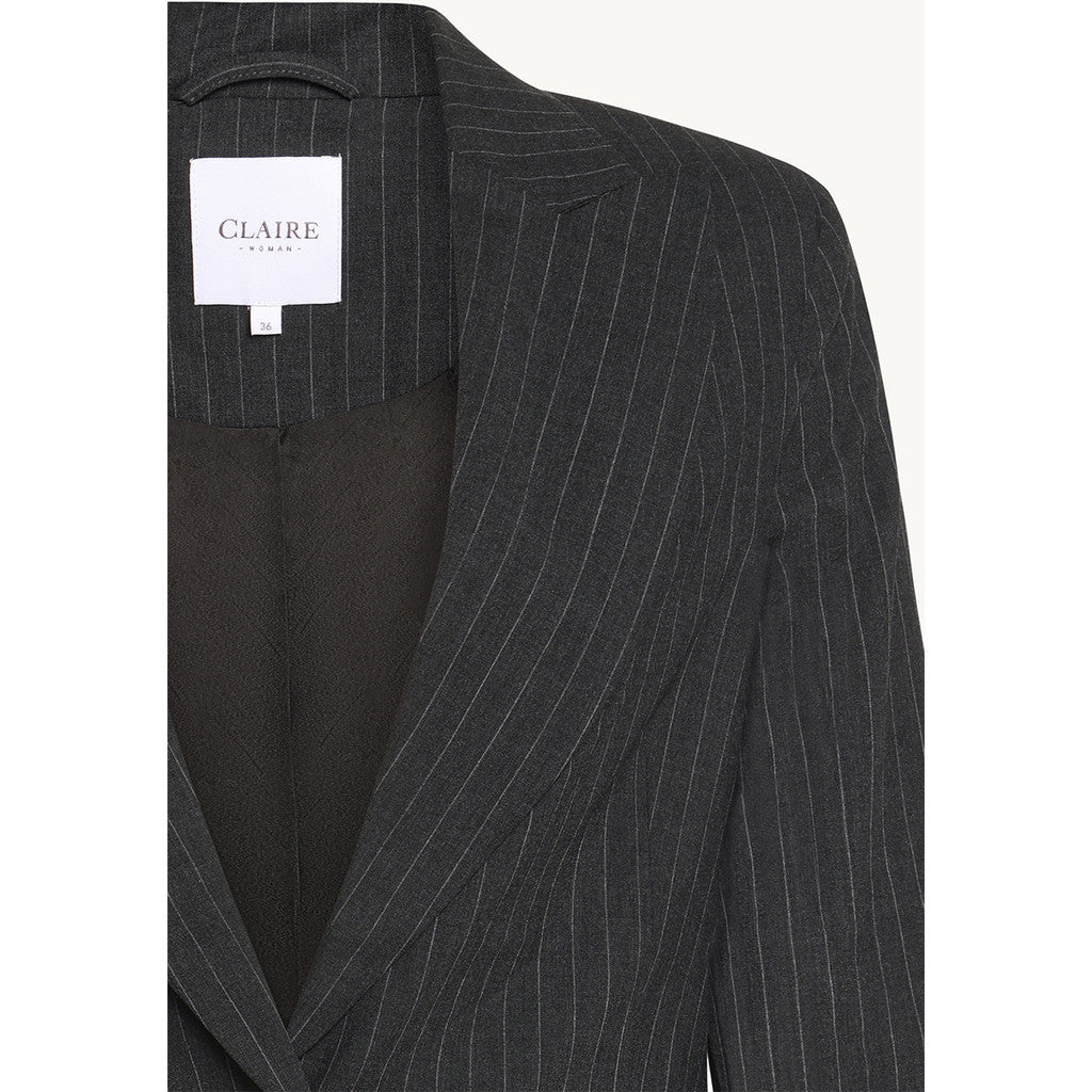 CLAIRE CWElody Blazer 1236 Dark Grey Melange