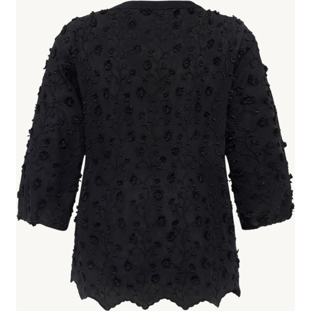 CLAIRE CWFlower Shirts 3244 Black