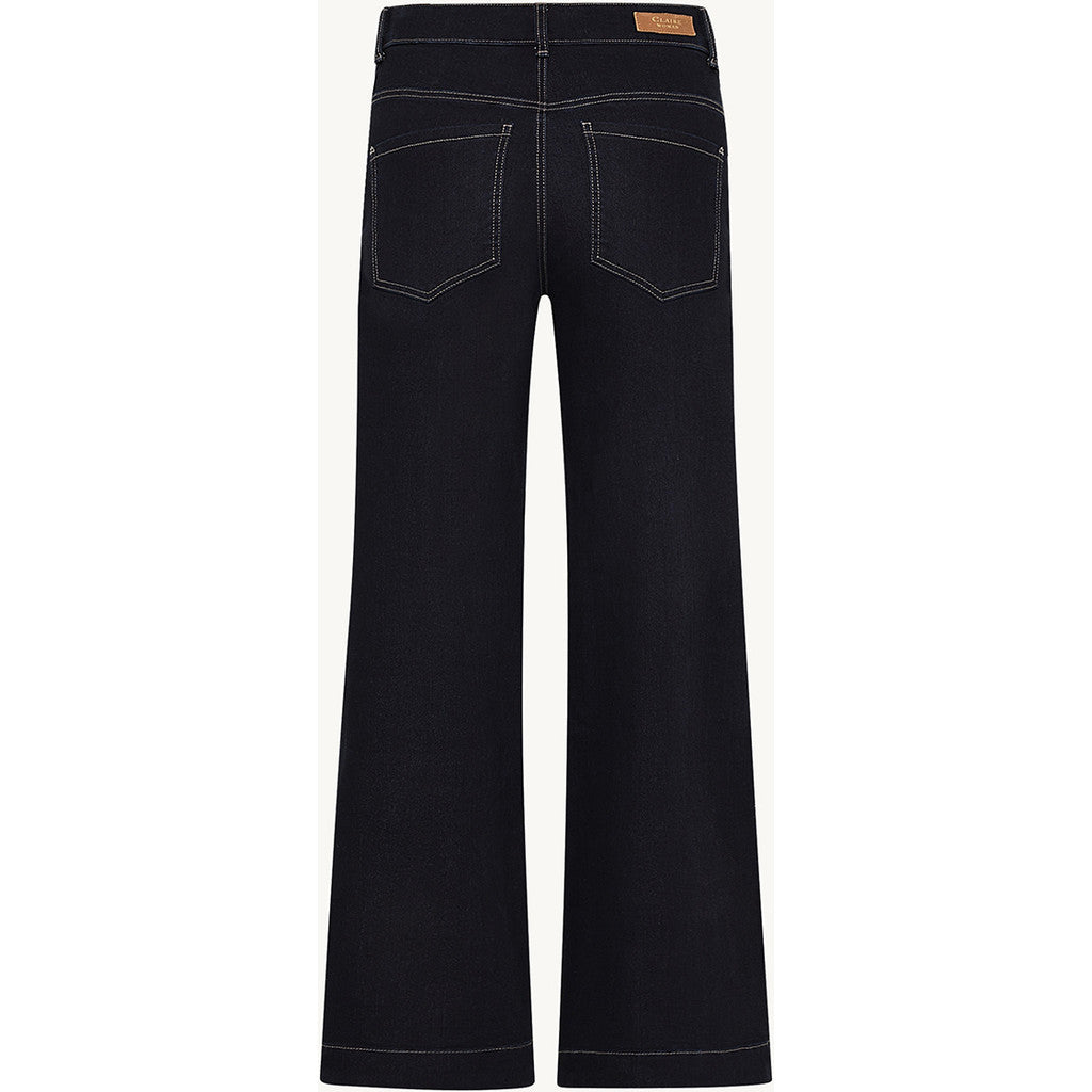 CLAIRE CWJanaya Trousers 3010 Dark Blue Denim