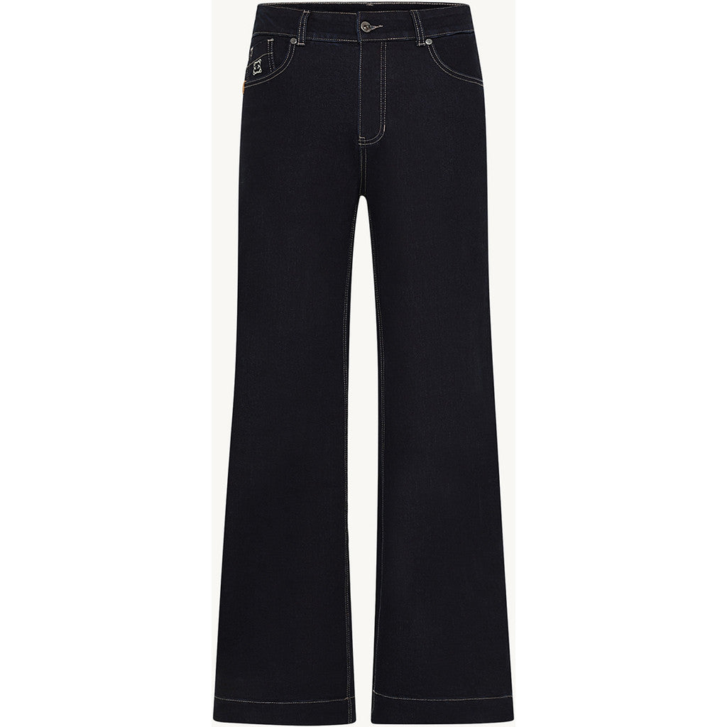 CLAIRE CWJanaya Trousers 3010 Dark Blue Denim