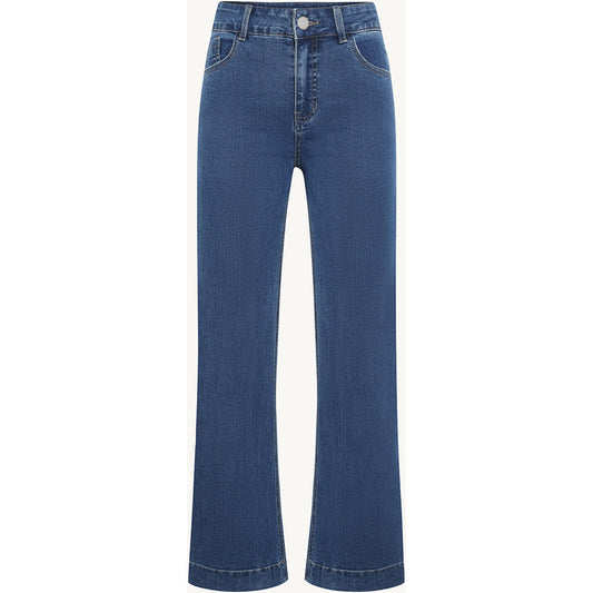 CLAIRE CWJanaya Trousers 3015 Medium Blue Denim