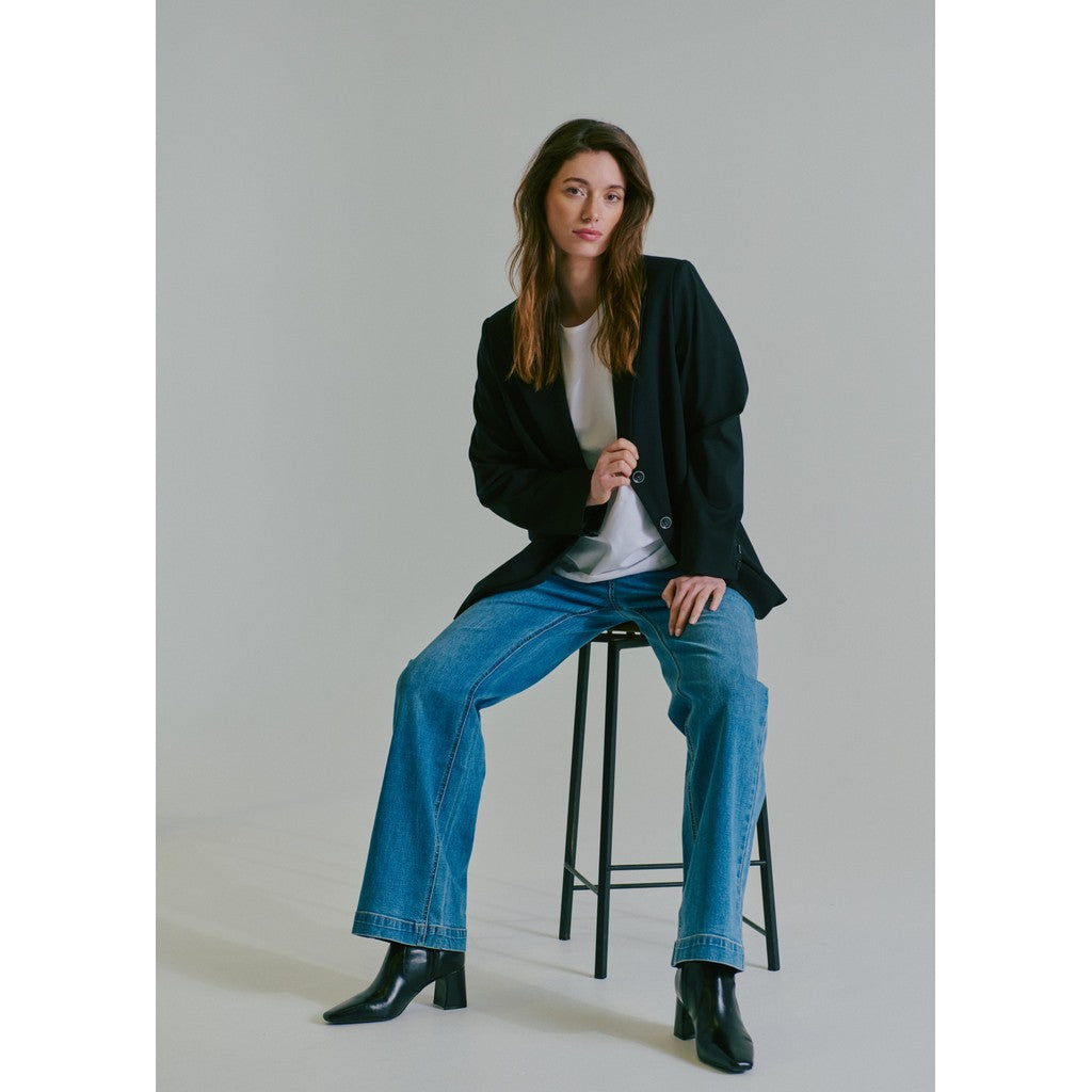 CLAIRE CWJanaya Trousers 3017 Blue Denim