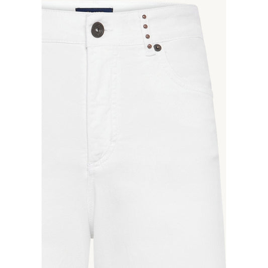 CLAIRE CWJanaya Wide leg Pants Trousers 3246 White