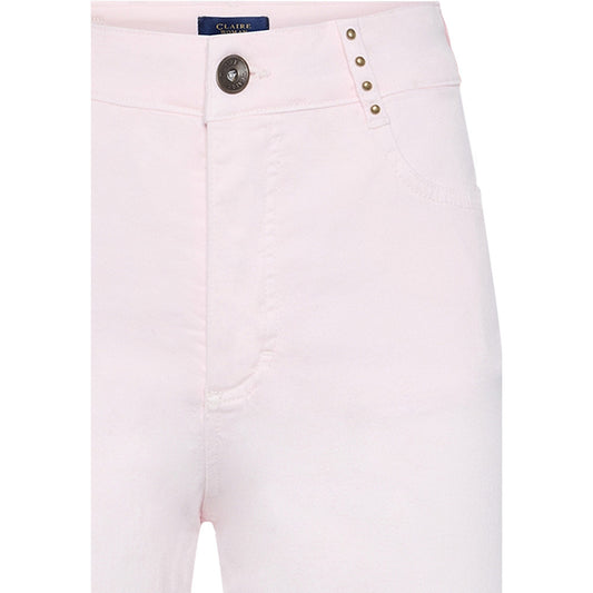 CLAIRE CWJanaya Wide leg Pants Trousers 4306 Pink Touch