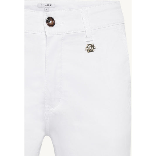 CLAIRE CWJaqueline Trousers 3246 White