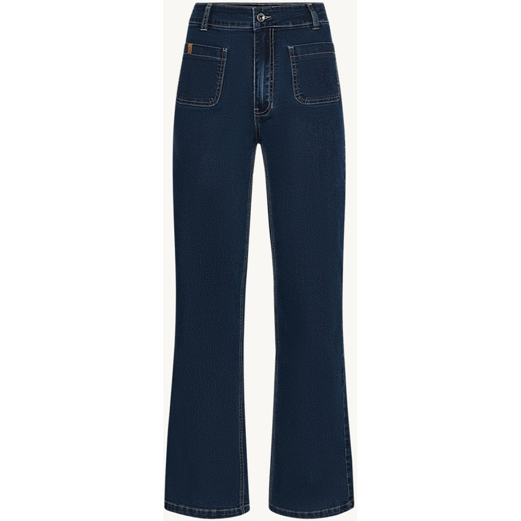 CLAIRE CWJaya Trousers 17 Medium Blue Denim