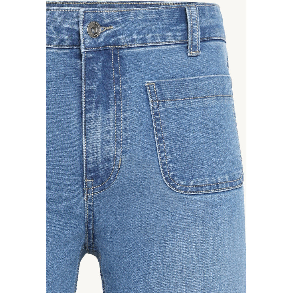 CLAIRE CWJaya Trousers 3009 Light Blue Denim