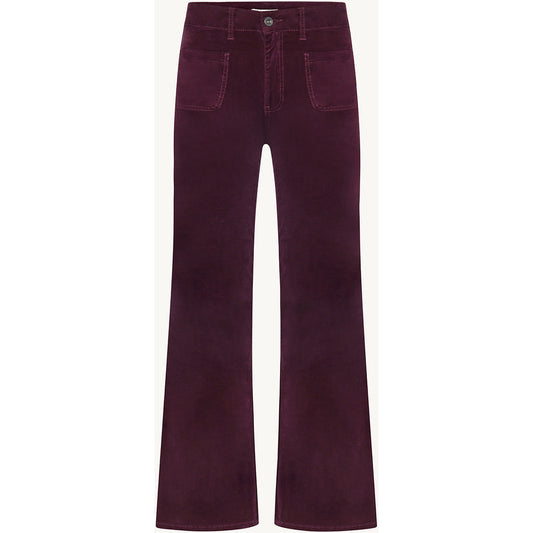 CLAIRE CWJaya Bootcut Pants Jeans 3748 Wineberry
