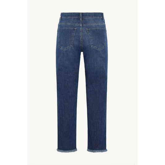 CLAIRE CWJenna Trousers 3014 Medium Blue Denim
