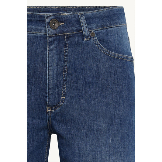 CLAIRE CWJenna Trousers 3014 Medium Blue Denim