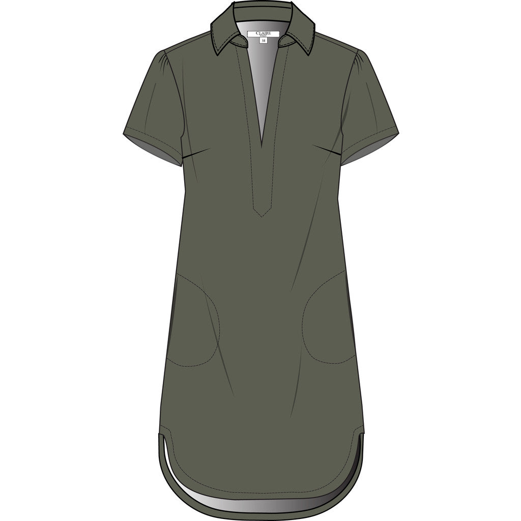 CLAIRE CWKaelynn Dresses 4438 Beetle