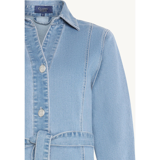 CLAIRE CWKimmie Dresses 3009 Light Blue Denim