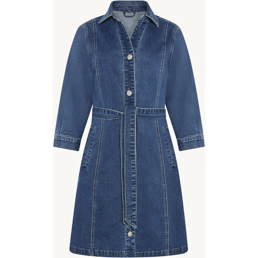 CLAIRE CWKimmie Dresses 3015 Medium Blue Denim
