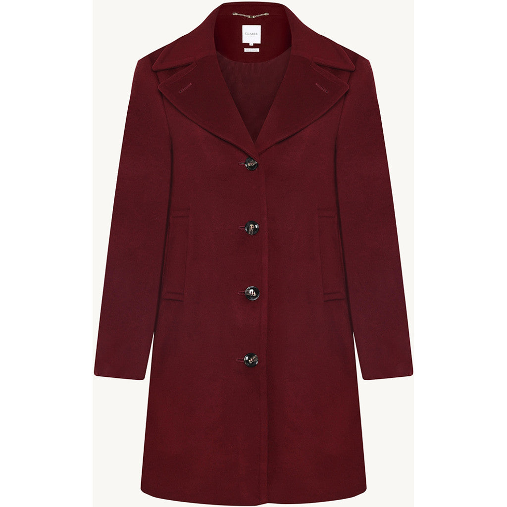 CLAIRE CWOctober Jacket 3748 Wineberry