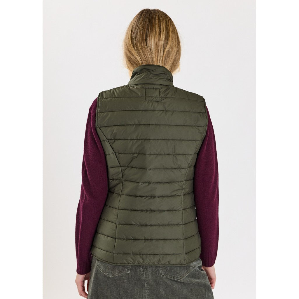 CLAIRE CWOdelia Waistcoat 4438 Beetle