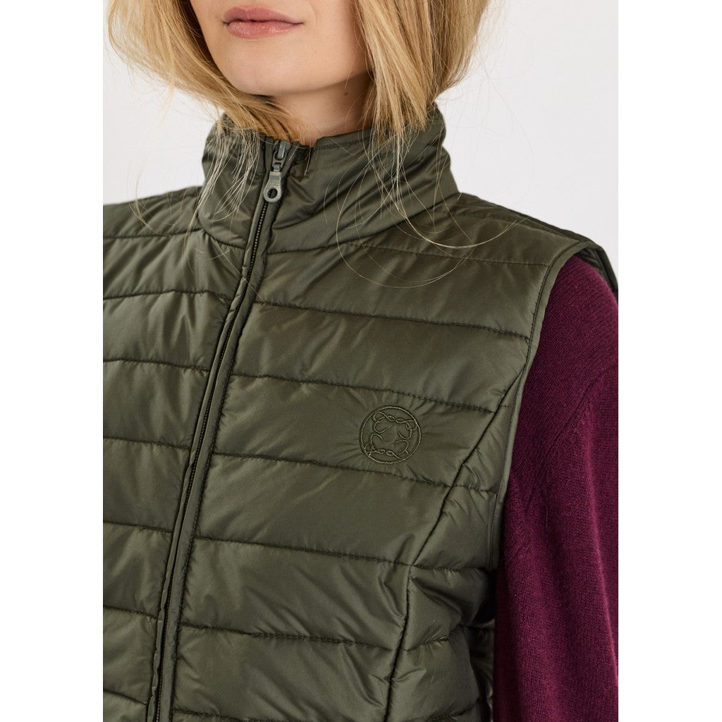 CLAIRE CWOdelia Waistcoat 4438 Beetle