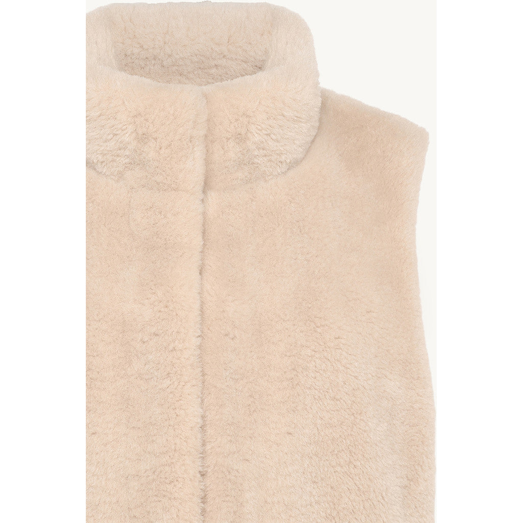 CLAIRE CWOlivija Waistcoat 4505 Sand