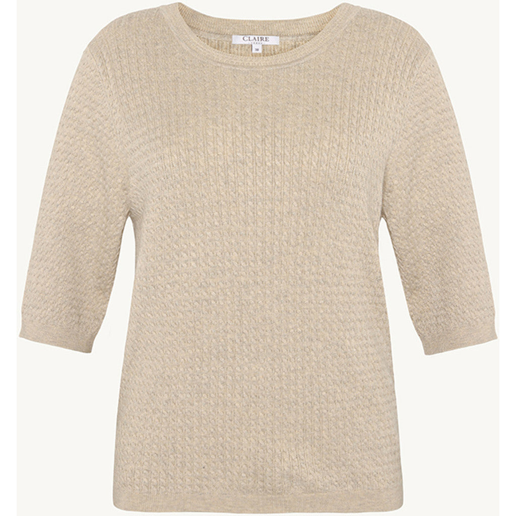 CLAIRE CWPam Pullover 3261 Sand Stone