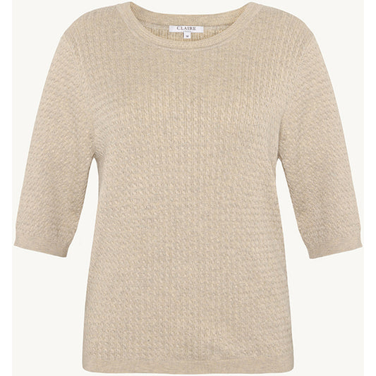 CLAIRE CWPam Pullover 3261 Sand Stone