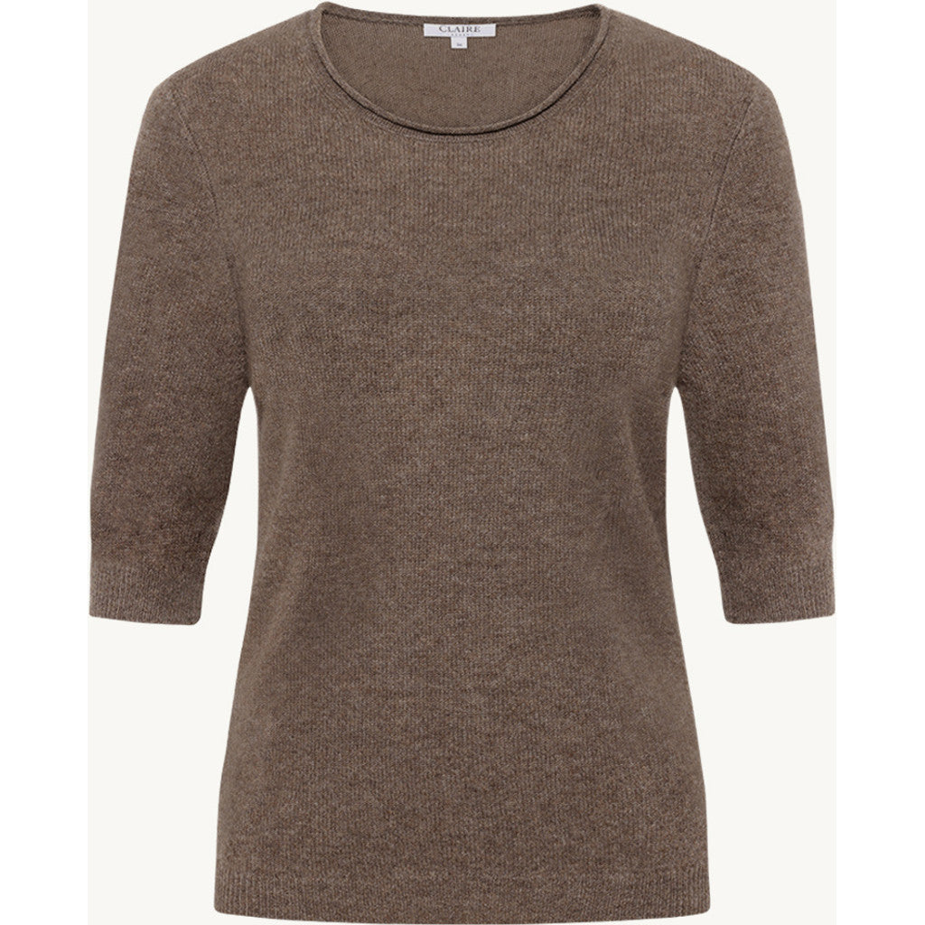 CLAIRE CWPanilla Pullover 14522 Fossil Melange