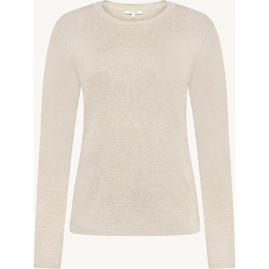 CLAIRE CWPanilla Pullover 3261 Sand Stone