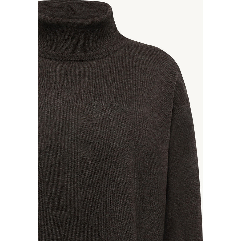 CLAIRE CWPaola Pullover 14579 Hot Fudge Melange