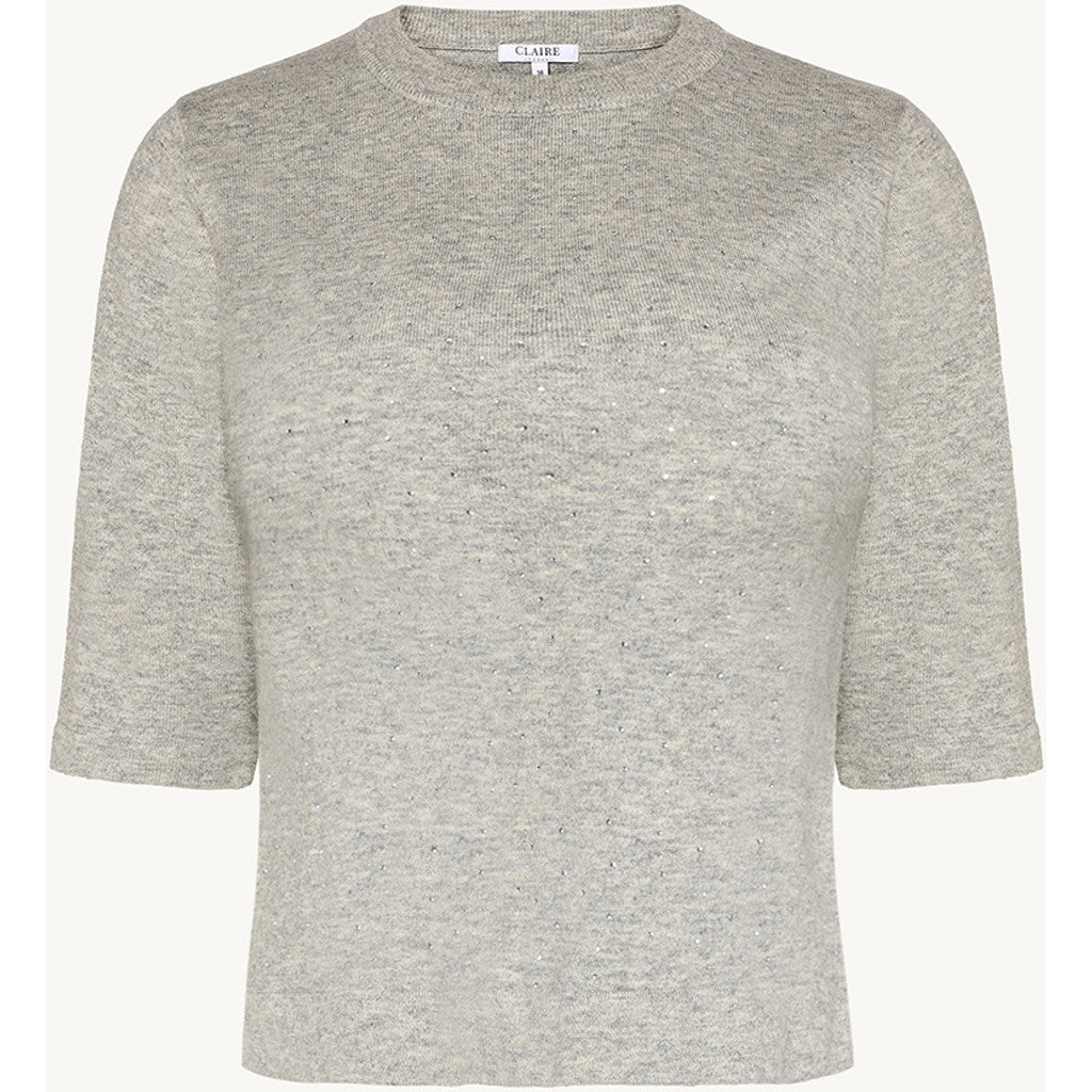 CLAIRE CWPaprika Pullover 1218 Soft Grey Melange