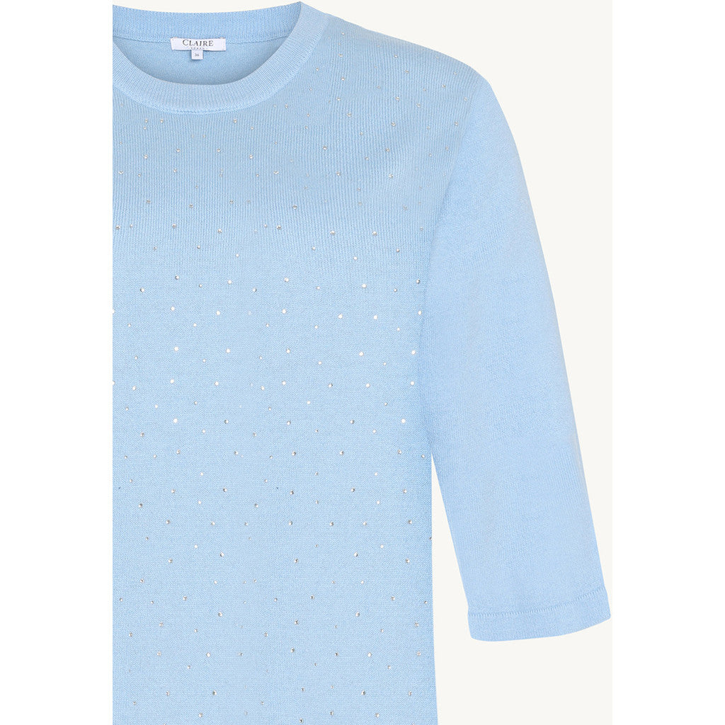 CLAIRE CWPaprika Pullover 13106 Blue Bird Melange
