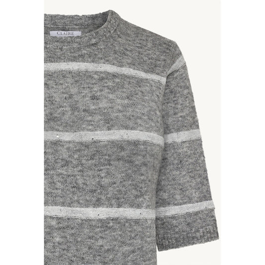 CLAIRE CWPareesa Pullover 1206 Grey Melange