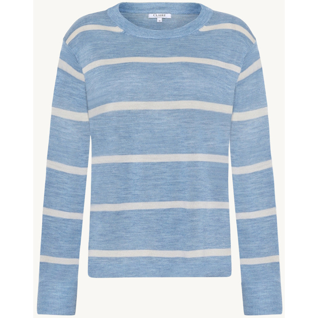 CLAIRE CWPari Pullover 13194 Vista Blue Melange