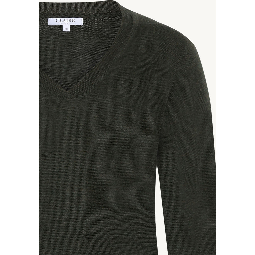 CLAIRE CWPatti Pullover 14480 Old Forest Melange