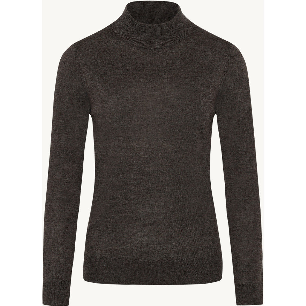 CLAIRE CWPaulia Pullover 14579 Hot Fudge Melange