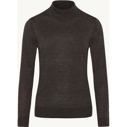 CLAIRE CWPaulia Pullover 14579 Hot Fudge Melange
