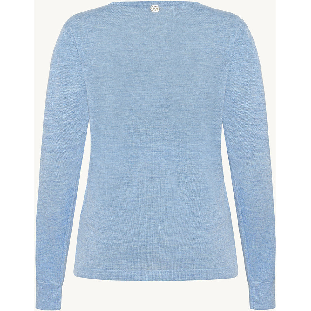 CLAIRE CWPavla Pullover 13194 Vista Blue Melange