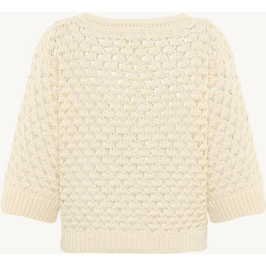 CLAIRE CWPaya Pullover 13261 Sand Stone Melange