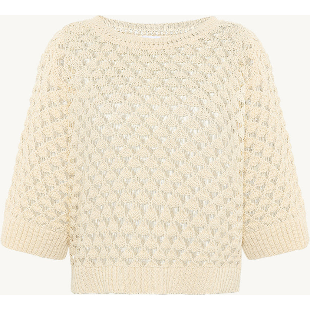 CLAIRE CWPaya Pullover 13261 Sand Stone Melange
