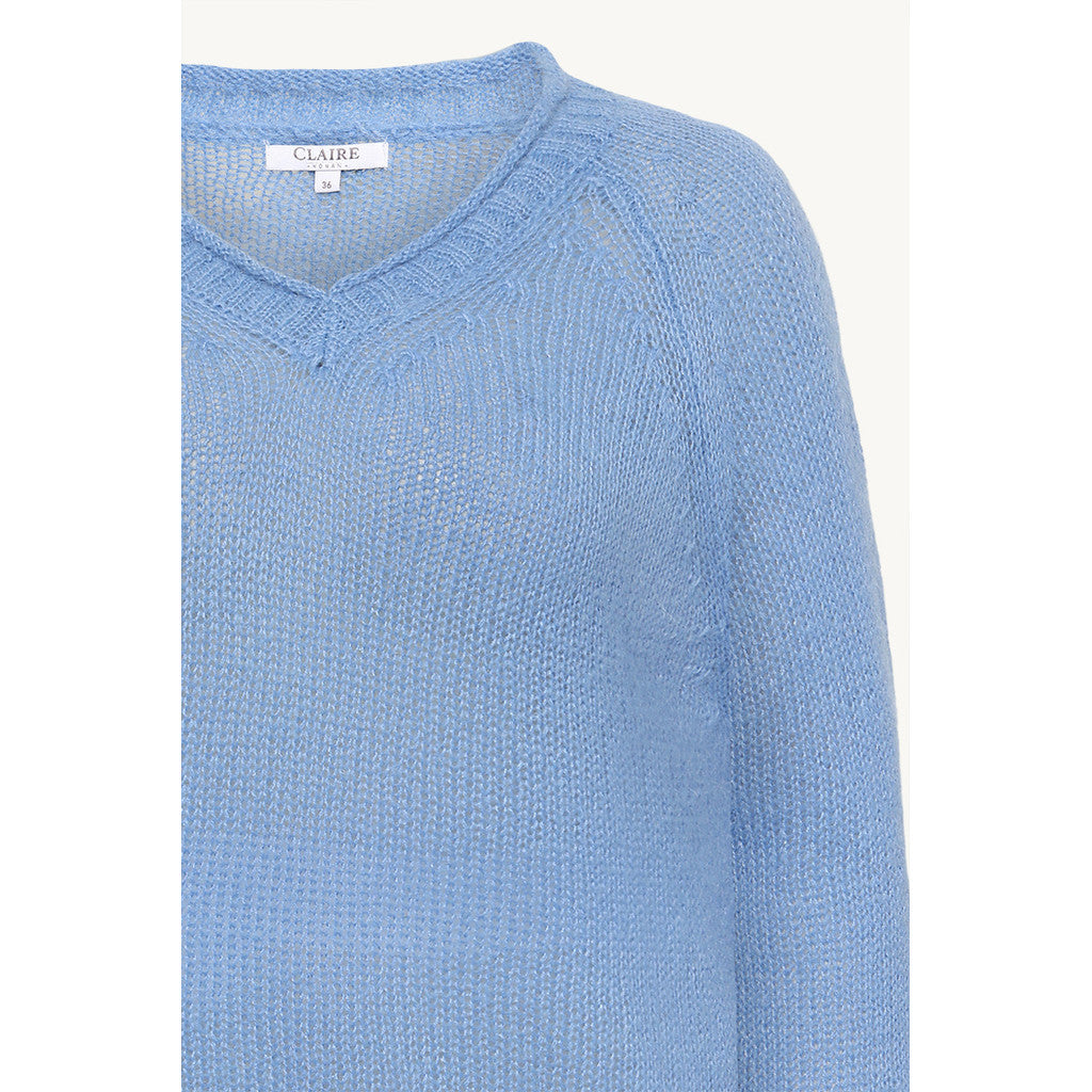 CLAIRE CWPeach Pullover 3194 Vista Blue