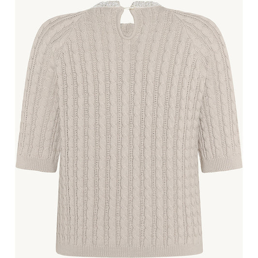 CLAIRE CWPearline Pullover 3261 Sand Stone