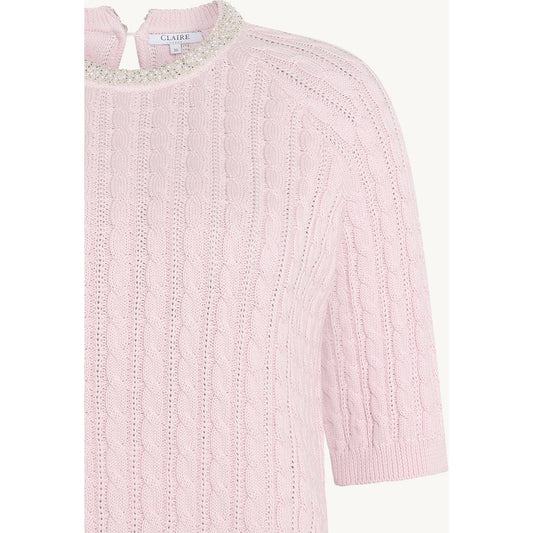 CLAIRE CWPearline Pullover 4306 Pink Touch
