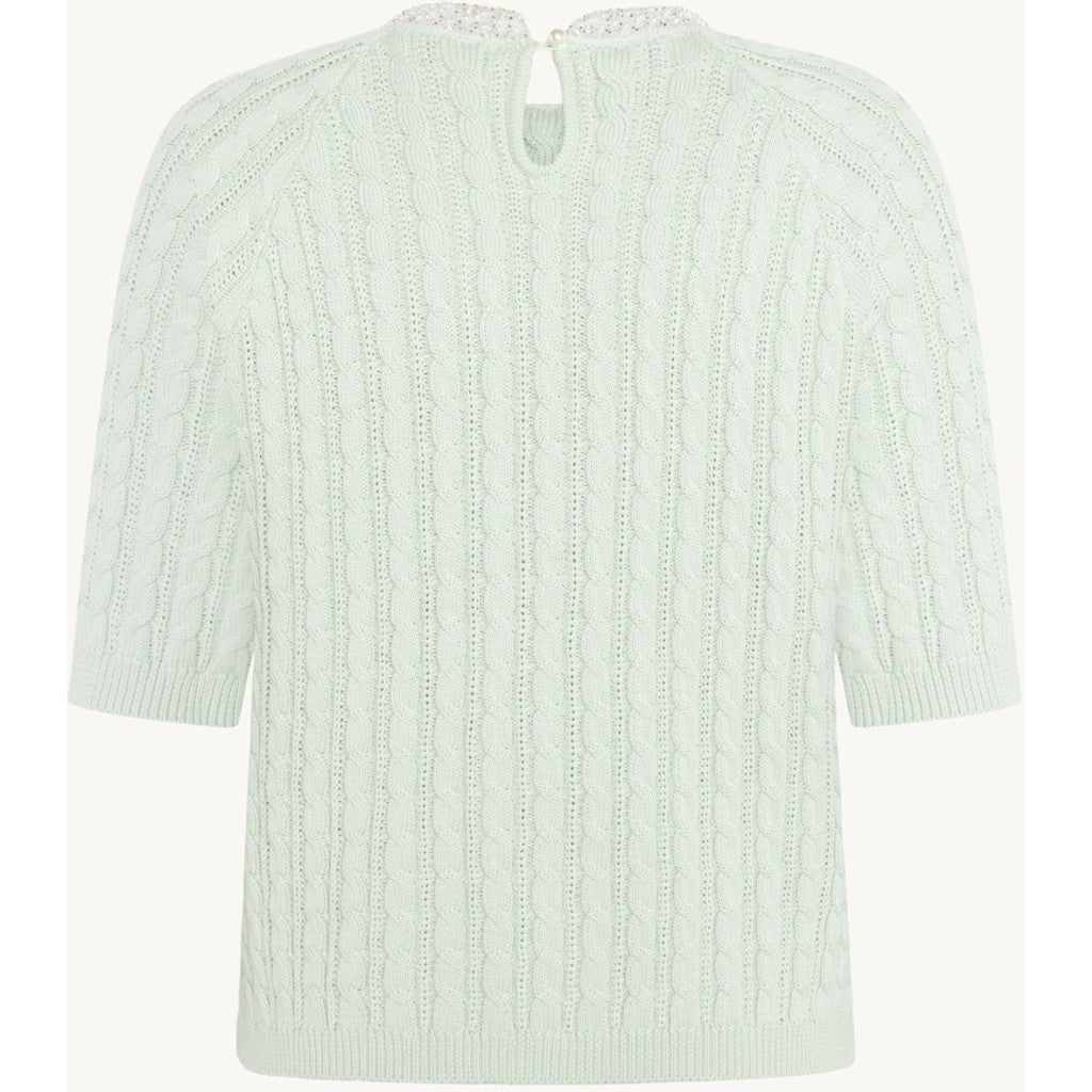 CLAIRE CWPearline Pullover 4422 Pale Aqua