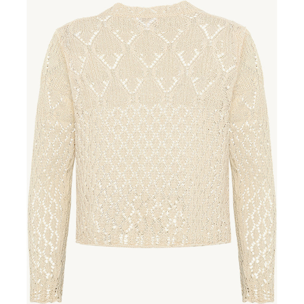 CLAIRE CWPernilla Cardigan 13261 Sand Stone Melange