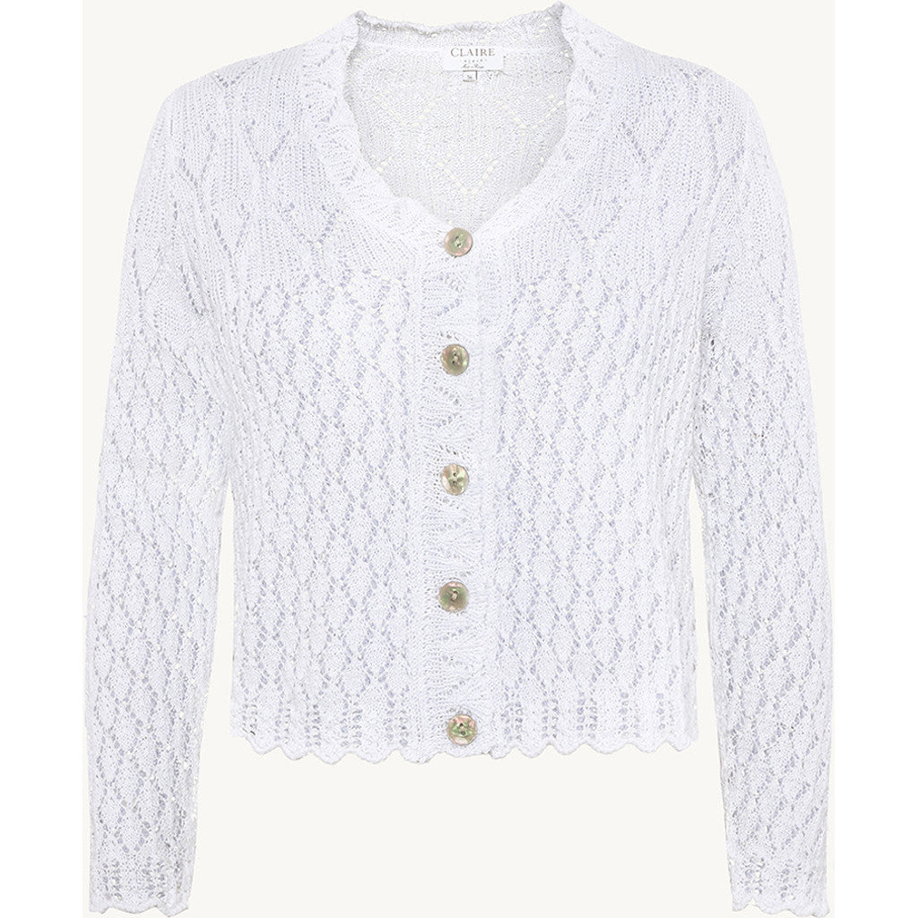 CLAIRE CWPernilla Cardigan 3246 White