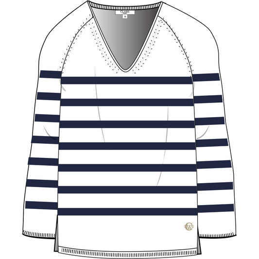 CLAIRE CWPetrusjka Pullover 3151 Dark Navy