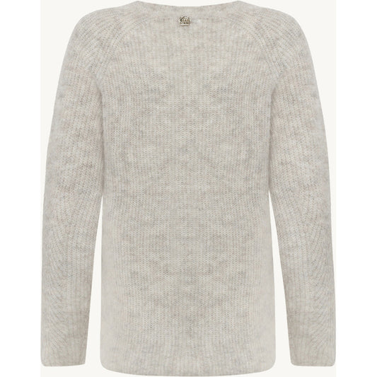 CLAIRE CWPetrusjka Pullover 13272 Snow White Melange