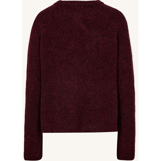 CLAIRE CWPhiline-L Pullover 13748 Wine Melange